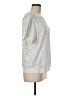 Rachel Zoe 100% Polyester Silver Short Sleeve Top Size M - photo 4