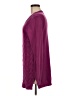 Karen Scott 100% Cotton Chevron-herringbone Purple Pullover Sweater Size M - photo 5