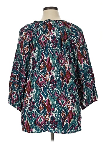 Caffé Marrakesh 3/4 Sleeve Blouse (view 2)