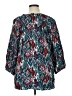 Caffé Marrakesh 100% Rayon Teal 3/4 Sleeve Blouse Size XL - photo 2