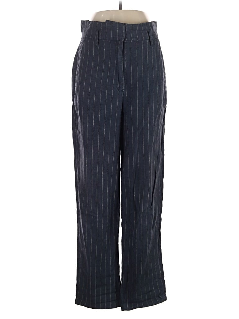 Pre-owned Catherine Malandrino Linen Pants In Blue