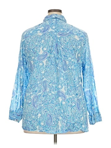 Talbots Long Sleeve Button-Down Shirt (view 2)