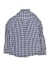 Crewcuts 100% Cotton Checkered-gingham Blue Long Sleeve Button-Down Shirt Size 8 - photo 2