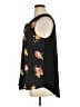 Papermoon 100% Polyester Floral Black Sleeveless Blouse Size 1X - photo 5