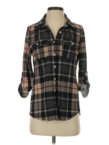 New York Laundry 3/4 Sleeve Blouse (view 1)