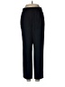 Peserico Solid Blue Black Casual Pants Size 6 (42) - photo 1