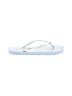 Tommy Hilfiger White Flip Flops Size 7 - photo 1