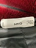 MNG 100% Polyester Burgundy Coat Size M - photo 6