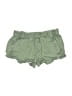 Crewcuts 100% Cotton Solid Green Shorts Size 5 - photo 1