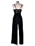 Emerald Sundae Solid Black Jumpsuit Size 5 - photo 2