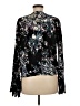Lovestitch 100% Rayon Black Long Sleeve Blouse Size M - photo 2