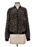 Joie 100% Polyester Animal Print Brown Jacket Size S - photo 1