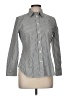 J.Crew Stripes Gray Long Sleeve Button-Down Shirt Size 6 (petite) - photo 1