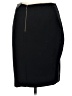 LTD Solid Black Casual Skirt Size 10 Petite - photo 2