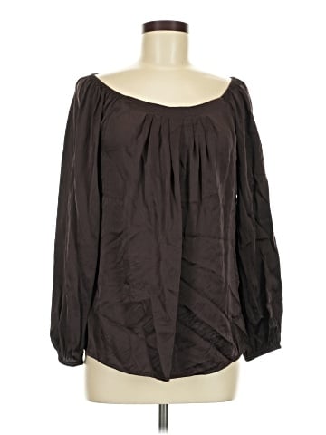 Worth 3/4 Sleeve Silk Top (view 1)