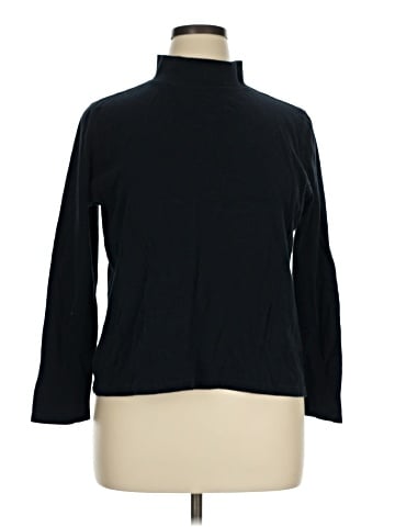St. John's Bay Long Sleeve Turtleneck (view 1)