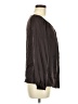 Worth 100% Silk Brown 3/4 Sleeve Silk Top Size M - photo 4