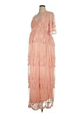 Pink Blush Cocktail Dress (view 1)