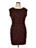 Nine West Animal Print Brown Casual Dress Size XL - photo 1