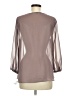 Moa Moa 100% Polyester Gray 3/4 Sleeve T-Shirt Size M - photo 2