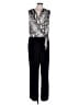 Tiana B. Graphic Black Jumpsuit Size 2X - photo 1