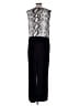 Tiana B. Graphic Black Jumpsuit Size 2X - photo 2