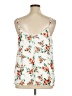 Torrid 100% Polyester Ivory Tank Top Size 1X Plus (1) - photo 2