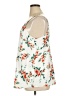 Torrid 100% Polyester Ivory Tank Top Size 1X Plus (1) - photo 5