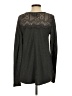 Lucky Brand Gray Long Sleeve Top Size S - photo 2