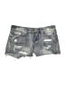 Bongo Silver Denim Shorts Size 9 - photo 1