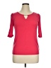 George Pink 3/4 Sleeve Top Size 14 - photo 1