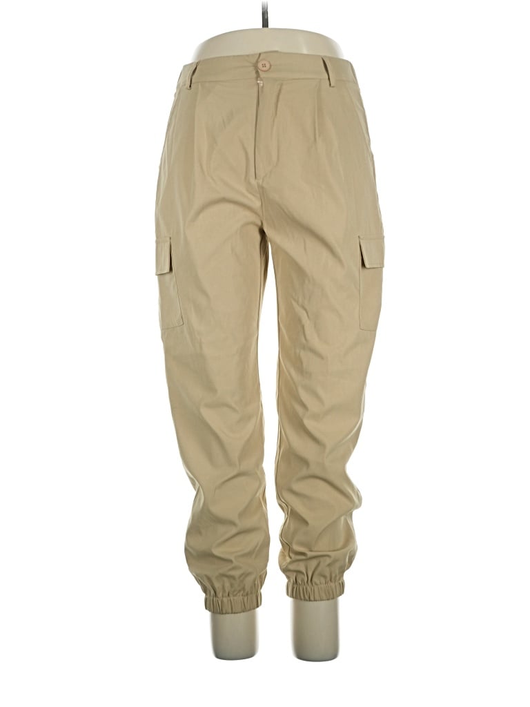 Pre-owned Unbranded Cargo Pants In Tan