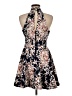 B. Darlin Floral Black Cocktail Dress Size 9 - 10 - photo 2
