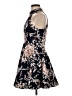 B. Darlin Floral Black Cocktail Dress Size 9 - 10 - photo 5