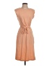 Express 100% Cotton Solid Tan Casual Dress Size S - photo 1