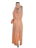 Express 100% Cotton Solid Tan Casual Dress Size S - photo 5