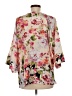 Karyn Seo 100% Polyester Pink 3/4 Sleeve Blouse Size 8 - photo 2