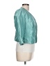Dana Kay 100% Polyester Teal Jacket Size 12 - photo 4