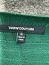 Wow Couture Argyle Green Cocktail Dress Size S - photo 7