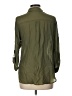 BCX Green 3/4 Sleeve Button-Down Shirt Size L - photo 2