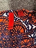5/48 100% Rayon Paisley Orange Casual Dress Size M - photo 7