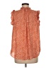 Eliane Rose 100% Polyester Orange Sleeveless Blouse Size M - photo 2