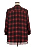 Vince Camuto 100% Polyester Plaid Red 3/4 Sleeve Blouse Size 2X - photo 2