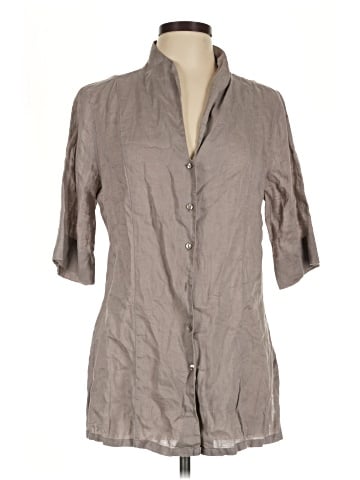 NaraCamicie 3/4 Sleeve Button-Down Shirt (view 1)