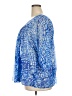 MICHAEL Michael Kors Blue 3/4 Sleeve Blouse Size 2X - photo 5