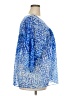MICHAEL Michael Kors Blue 3/4 Sleeve Blouse Size 2X - photo 4