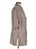 NaraCamicie Gray 3/4 Sleeve Button-Down Shirt Size 12 (V) - photo 4
