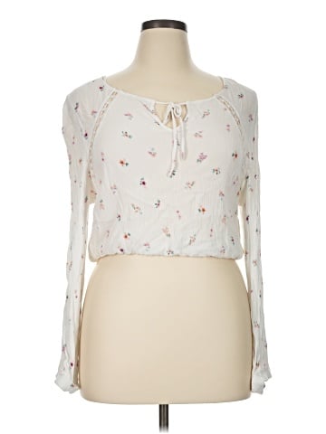 Hippie Rose Long Sleeve Blouse (view 1)