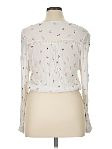 Hippie Rose Long Sleeve Blouse (view 2)