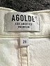 AGOLDE 100% Cotton Ivory Jeans Size 28 waist - photo 7
